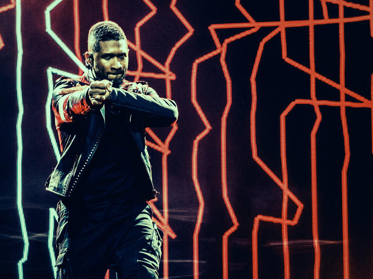 Usher just hinted at what he'll perform at the Super Bowl halftime show