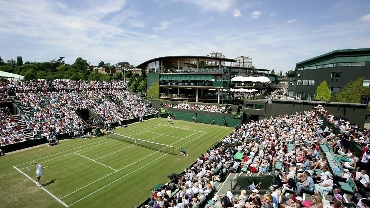 Watch tennis at Wimbledon