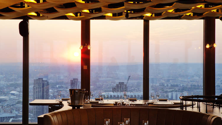 Indulge in brunch with views Duck & Waffle