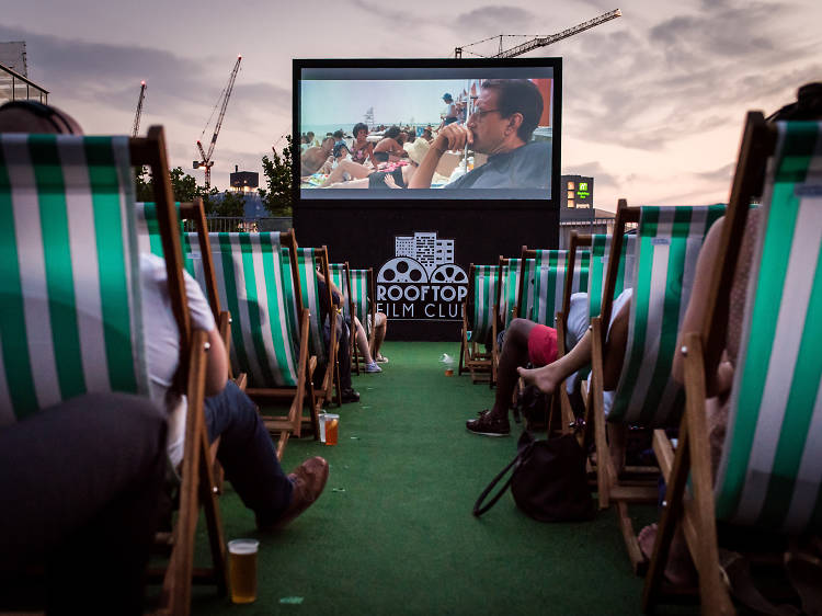 See a movie with a view at Rooftop Film Club