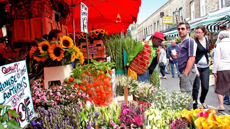 Spend a Sunday at Columbia Road Flower Market