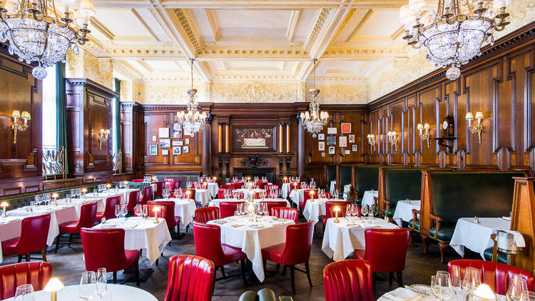 Dine at a re-opened London icon