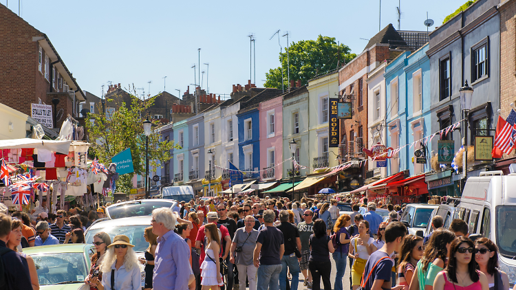 Hunt for antiques at Portobello Road Market