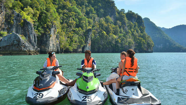 Jet ski tour