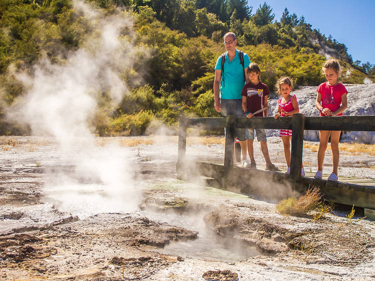 Orakei Korako Thermal Valley