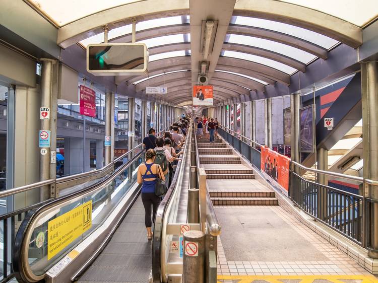 Central to Mid-Levels Escalator