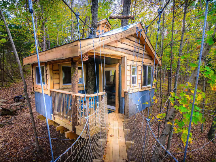 The most amazing treehouse Airbnbs near Chicago