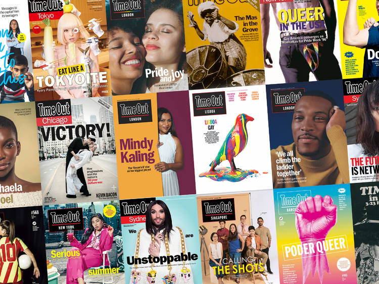 Diversity and inclusion Time Out covers