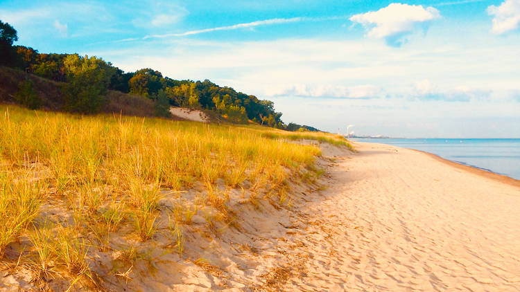 Hike through a coastal national park