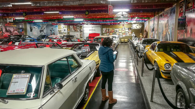 See the Batmobile (and tons of other famous cars) at the Volo Auto Museum