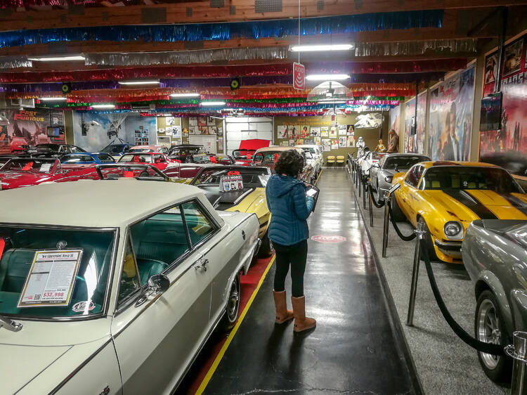 See the Batmobile (and tons of other famous cars) at the Volo Auto Museum