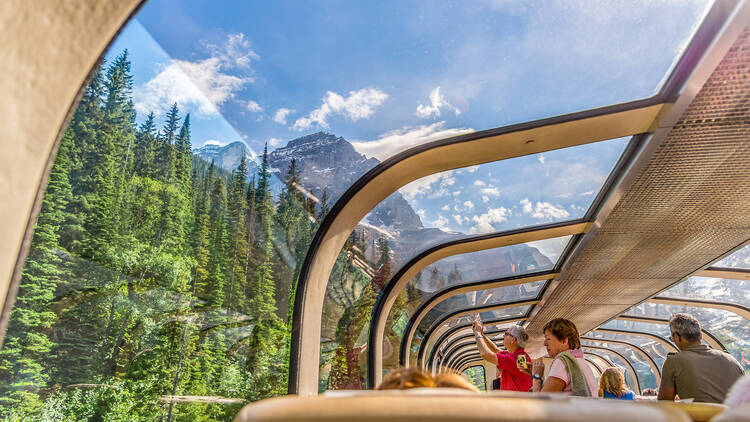 Splash out on a round-the-world luxury train journey