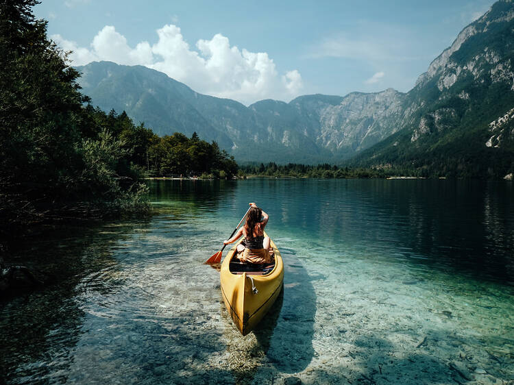 Gorgeous Lake Bohinj, Slovenia