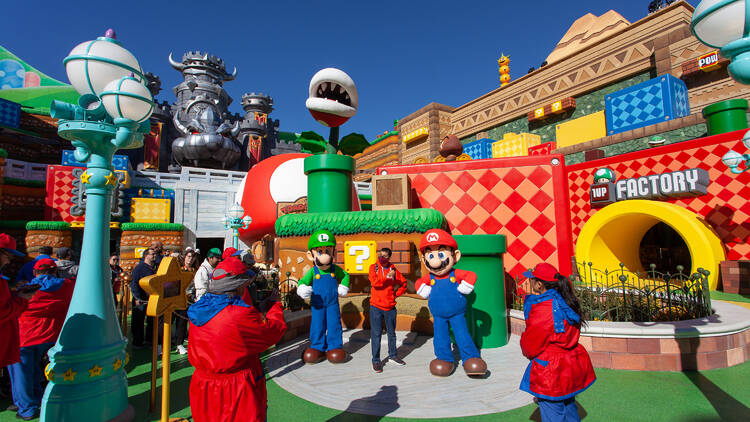 Warp into the the Mushroom Kingdom at Universal Studios