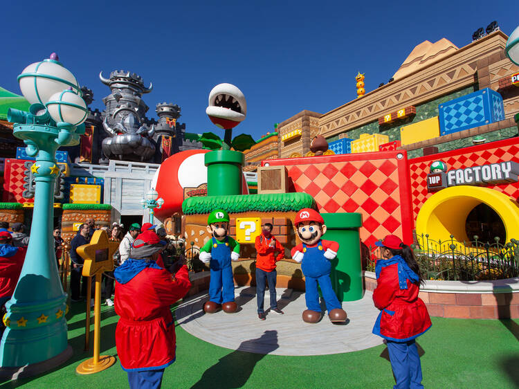 Warp into the the Mushroom Kingdom at Universal Studios