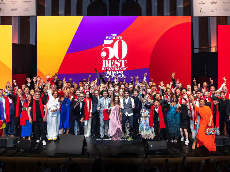 Odette wins the Best Restaurant in Asia at World's 50 Best 2023 Awards Ceremony