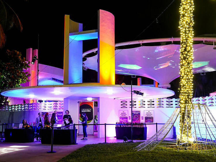 See a concert at North Beach Bandshell