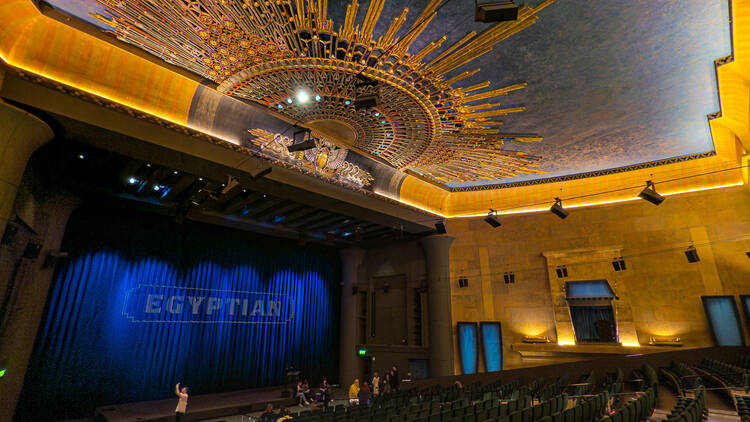 Watch a film in Hollywood’s oldest operating movie palace