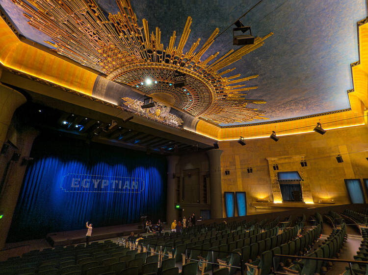 Watch a film in Hollywood’s oldest operating movie palace