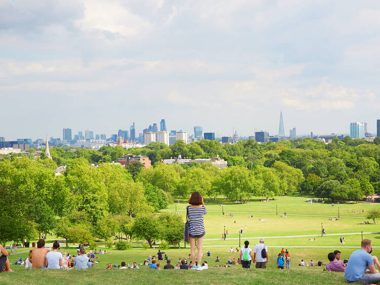 Admire the view from Primrose Hill