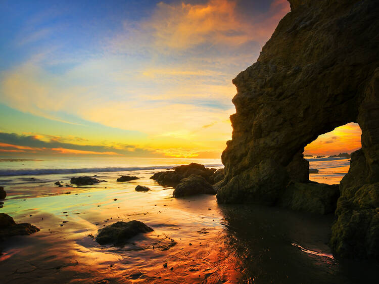 Watch the sunset from El Matador