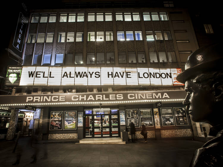 Christmas pop-up cinema in London