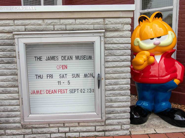 See the birthplace of James Dean