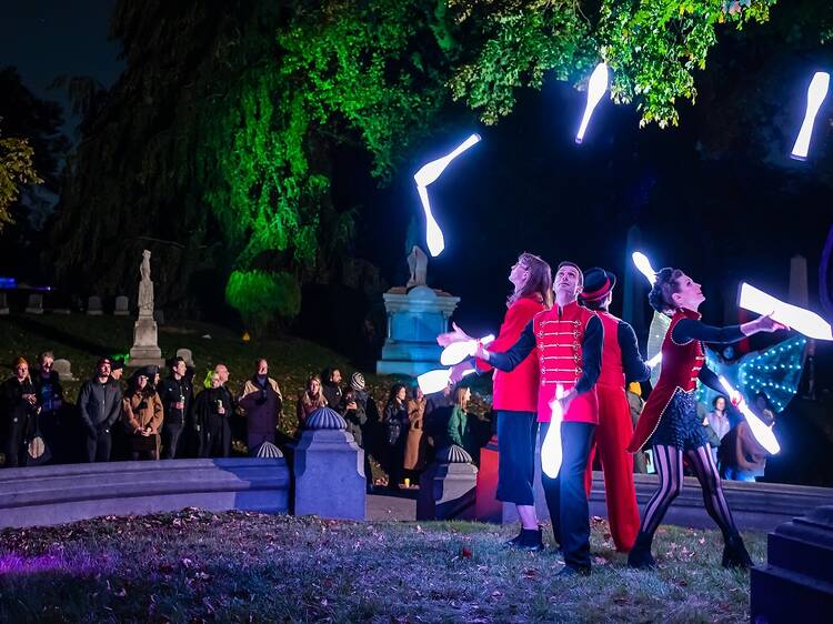 Brooklyn’s Green-Wood Cemetery is getting eerie this Halloween season