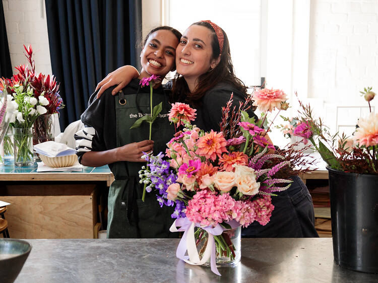 This Melbourne florist has grown a sisterhood to help young refugee women to blossom