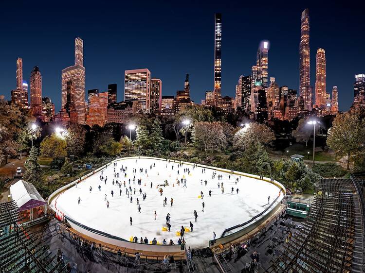 Central Park's iconic ice rink is reopening this weekend