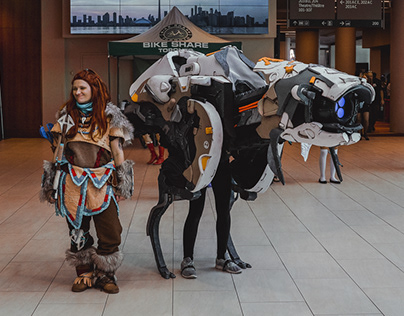 Horizon Zero Dawn, Watcher Cosplay