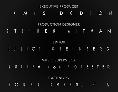 Chronicle Title Sequence