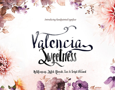 Free Valencia Sweetness Duo Font