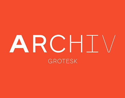 Free Archive Grotesk Sans Serif Font