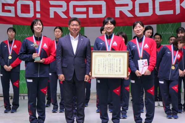 川崎市スポーツ特別賞の贈呈