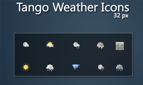 Tango Weather Icons 32px