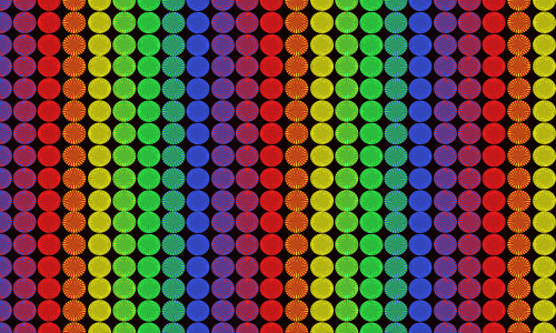 Rainbow Pixels