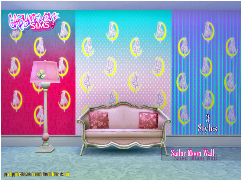 Sailor Moon Wall