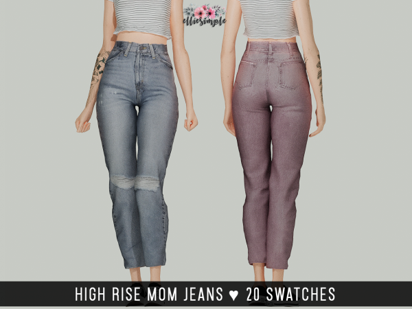 High Rise Mom Jeans