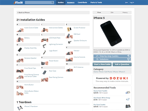 iPhone 5 Repair Manual - iFixit