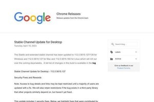 Google、またもやChromeの重大なゼロデイ脆弱性に対処 - すぐにアップデートを