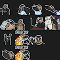 Gaertan stickers wave 10 by Gaertan