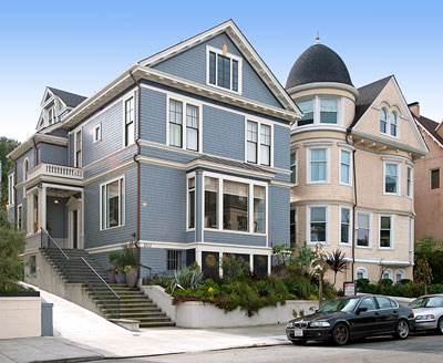 Charles Heise House and J. C. Stubbs House on Pacific Avenue