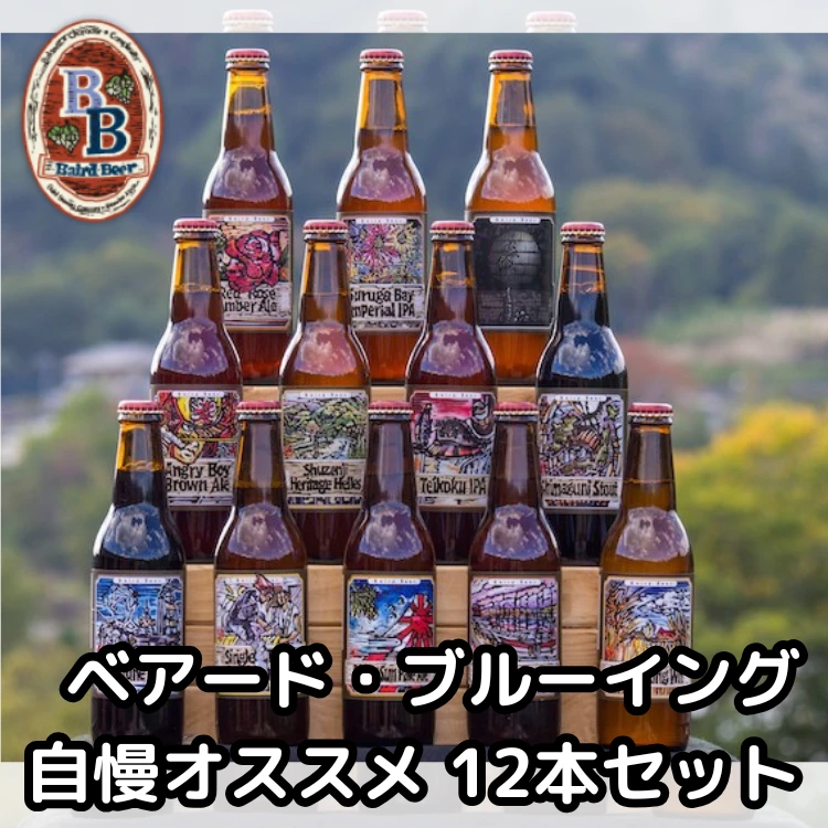 【送料込み】ベアード・ブルーイング 自慢オススメ 12本セット 330ml×12本 クラフトビール