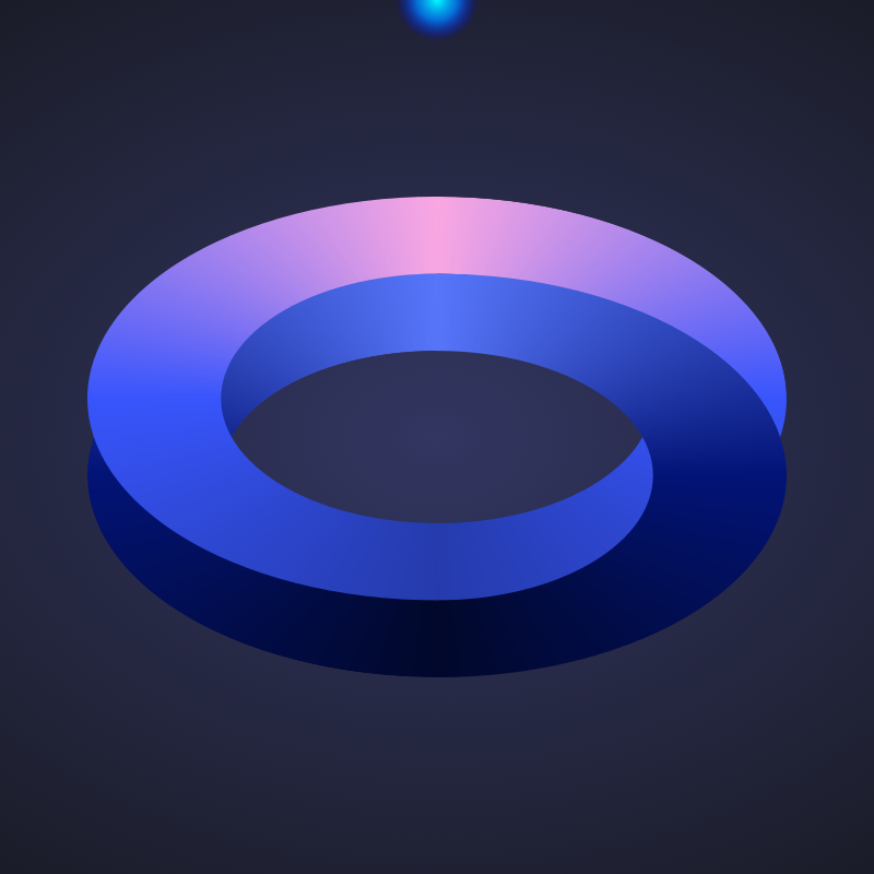 interlocking rings (animated)