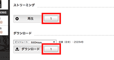 アーカイブ動画視聴方法 操作画面