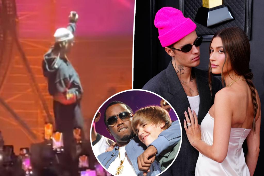 Hailey Bieber supports Justin’s surprise performance at Don Toliver’s LA show after Sean ‘Diddy’ Combs arrest