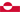 Flagge von Grönland