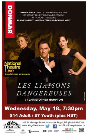 National Theatre Live: Les Liaisons Dangereuses 