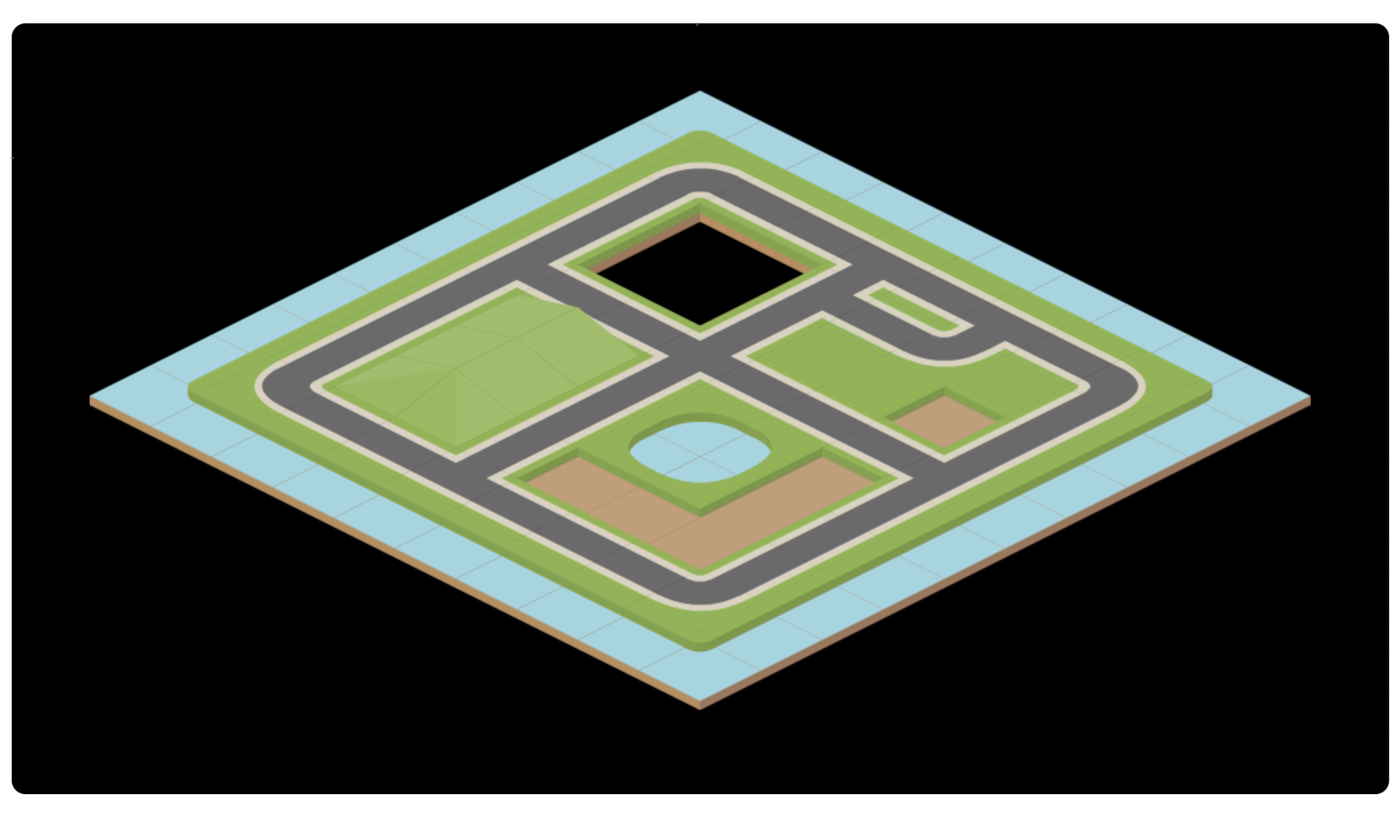 isometric grid cells